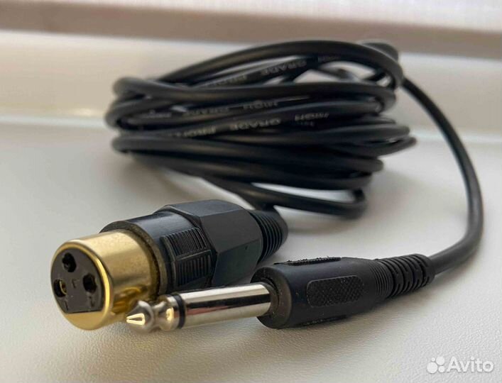 Кабель XLR (female) - Jack