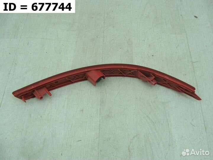 Светоотражатель катафот заднего бампера левый Kia