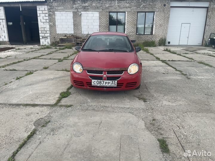 Разбор dodge neon 2