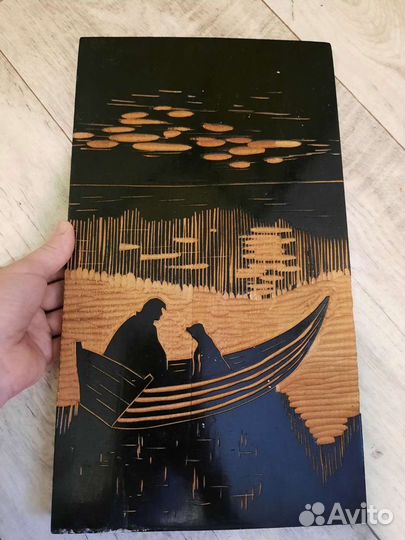 Картина, резьба по дереву