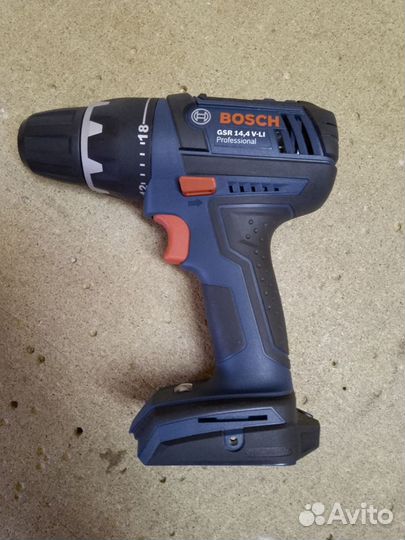 Bosch GSR 14.4 V-LI Professional Новый + вкладыши