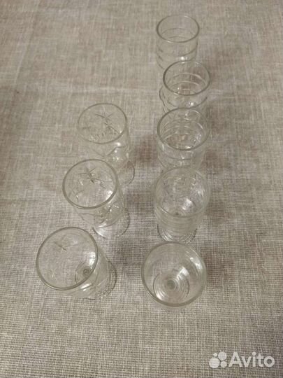 Рюмка на ножке хрусталь СССР