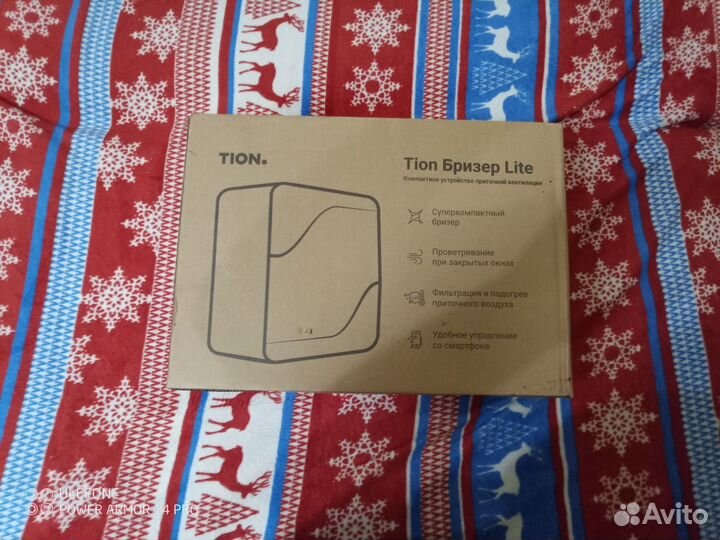 Очиститель воздуха приточный бризер Tion Lite