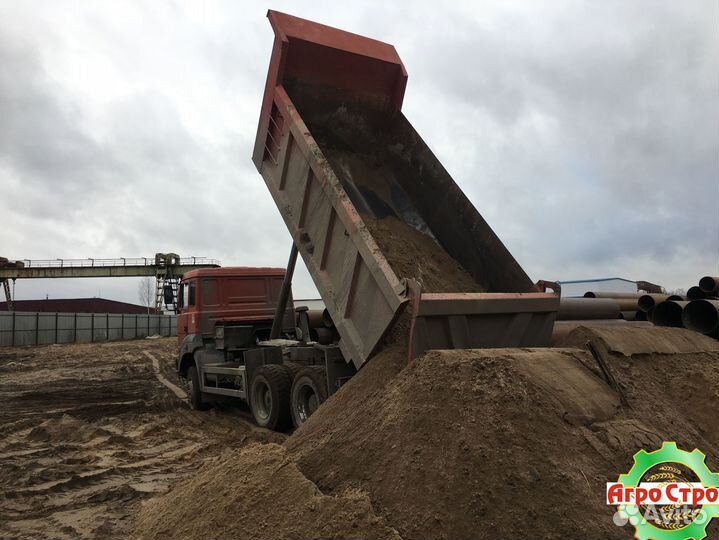 Песок мытый с доставкой