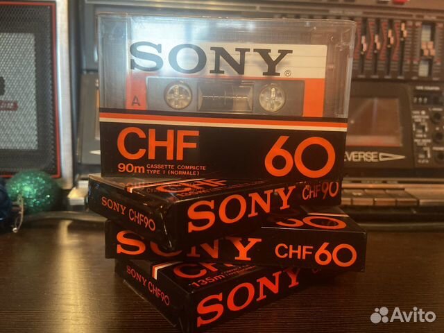 Аудиокассеты sony CHF