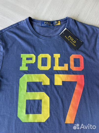 Polo Ralph Lauren новая мужская футболка оригинал