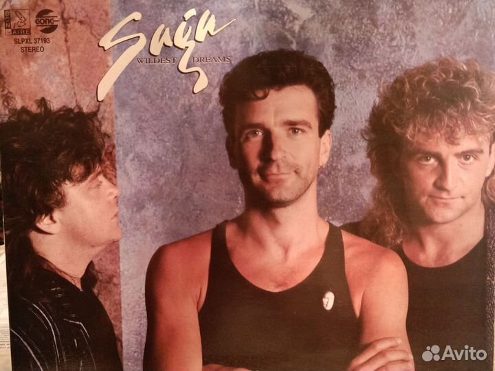Винилы Saga,Foreigner,Heaven 17