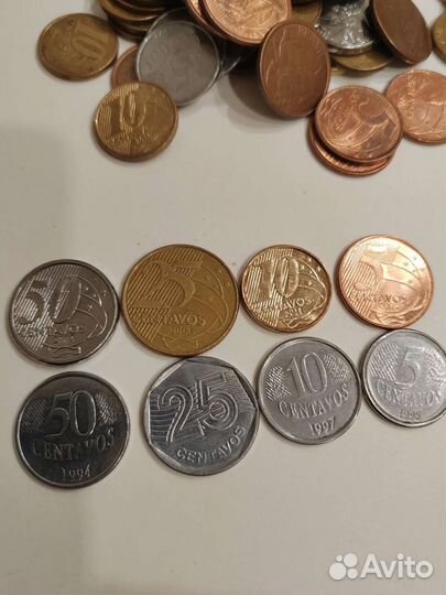 Монеты Бразилия