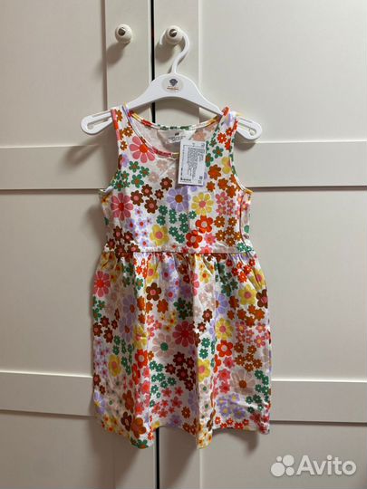 Новое Платье Hm, размер 110-116