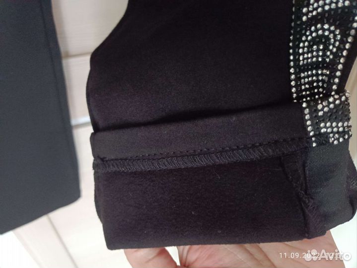 Брюки zara утеплённые женские 29, 32 р-ры