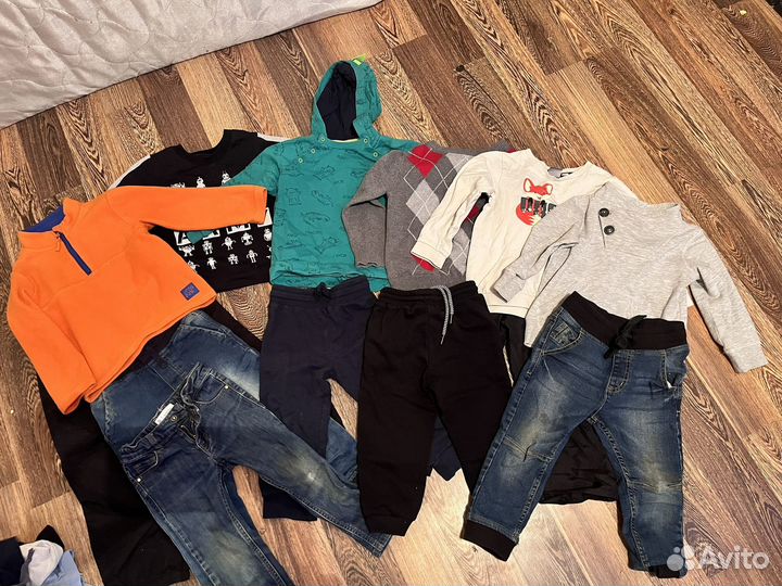 Вещи пакетом на мальчика 92 98