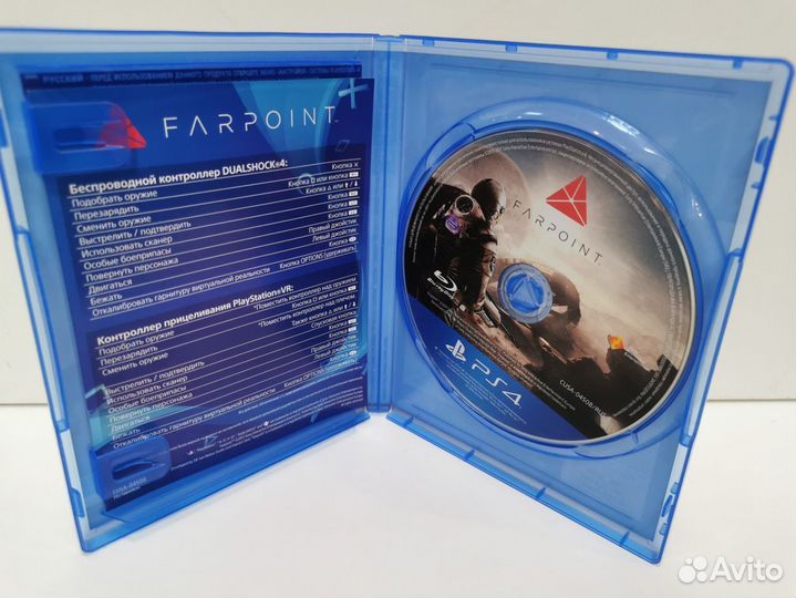 Игровые диски. Sony Playstation 4 Farpoint
