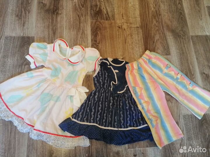 Детские вещи пакетом для девочек 104 110