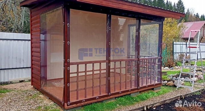 Мягкие окна для террас