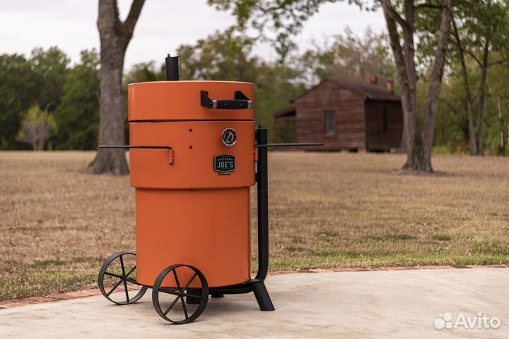 Гриль коптильня Oklahoma Joe's Drum Bronco Pro