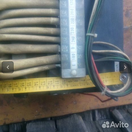 Трансформатор понижающий на 100,110,120в.,2квт