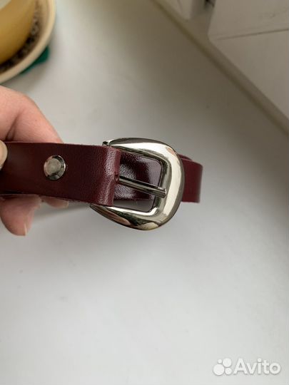 Ремень женский натуральная кожа