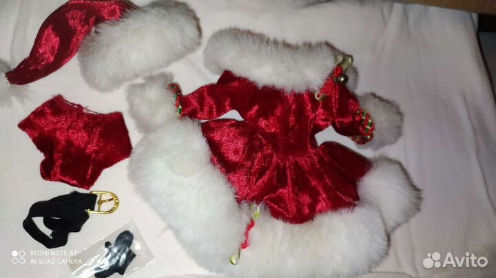 Аутфит для барби новогодний