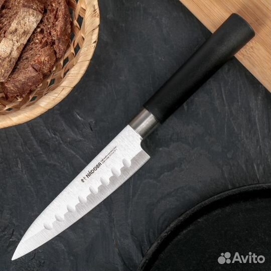 Нож кухонный nadoba keiko поварской, лезвие 12,5 с
