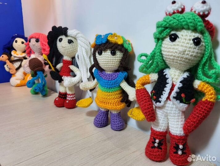 Вязанные игрушки Амигуруми гороскоп