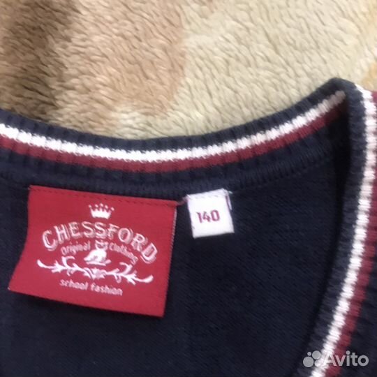 Жилетка для мальчика школьная