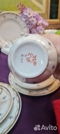 Чайный сервиз kahla гдр, кофейный Вербилки