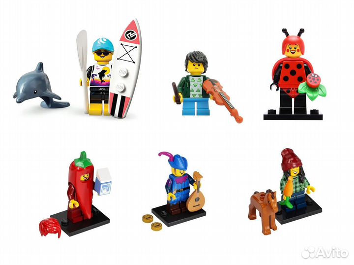Минифигурки Лего 71024 71029 71032 71038 и другие