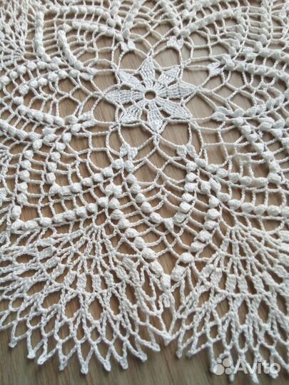Салфетка вязаная крючком