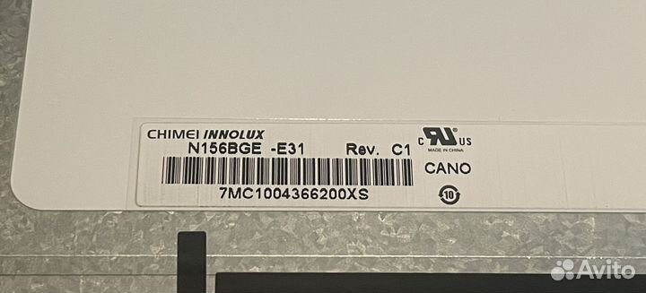 Матрица нотбука acer 15.6