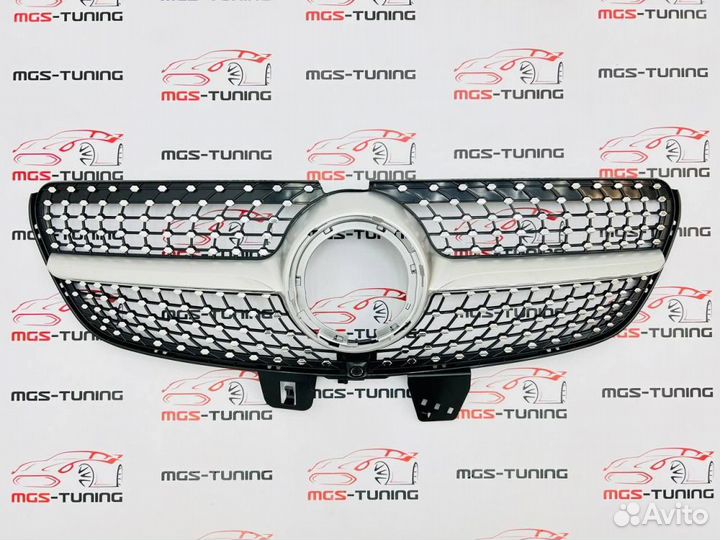 Решётка V w447 Diamond Silver 2019+ не для AMG