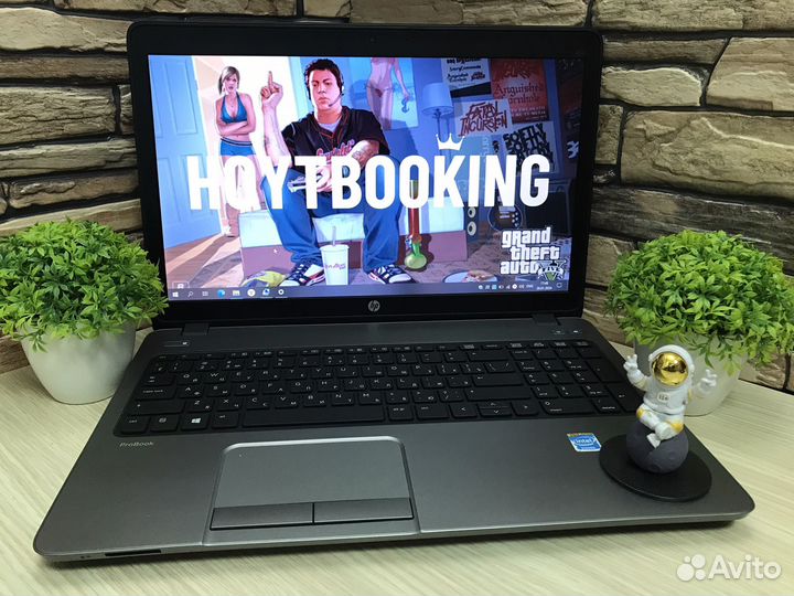 Ноутбук HP идеален для офиса 8gb/500gb/SSD