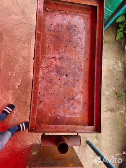 Мангал с крышей