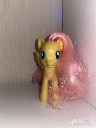 My little pony фигурка флаттершай hasbro