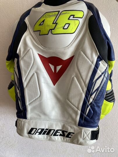 Мотокуртка dainese vr 46 кожжанная