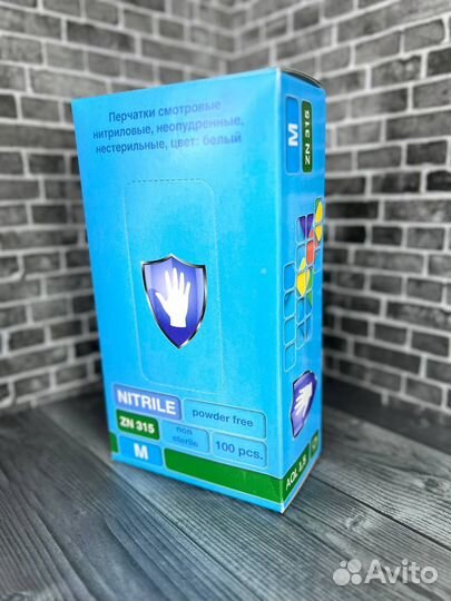 Перчатки нитрил- нитрил/виниловые от производителя