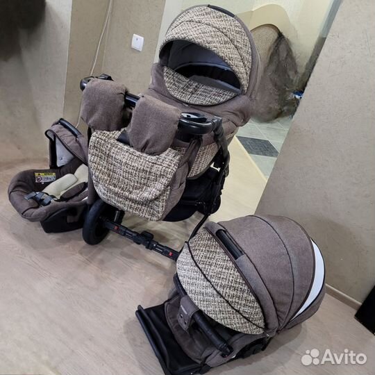 Коляска adamex 3 в 1