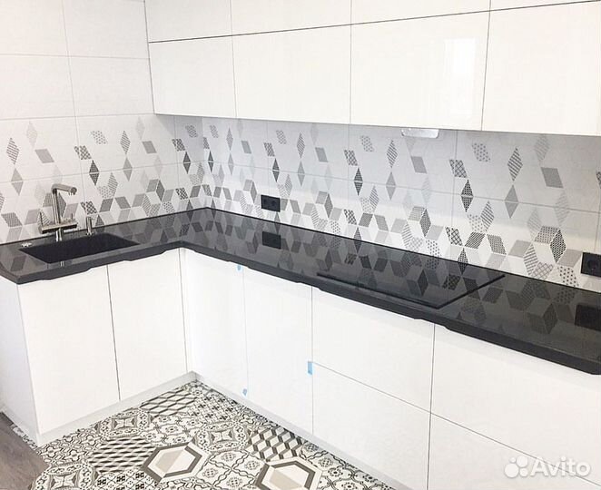 Кухонный гарнитур на заказ. Бecплaтнaя ycтaнoвкa