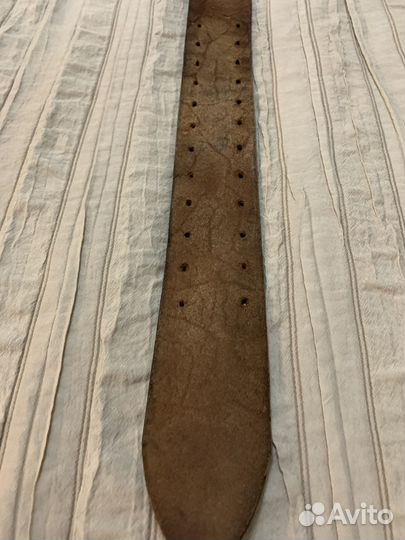 Мужской кожаный ремень