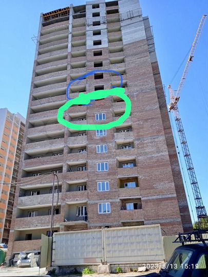 1-к. квартира, 57 м², 7/18 эт.