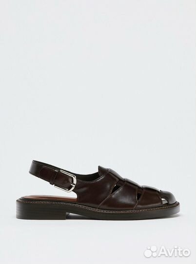 Сандали Zara кожа