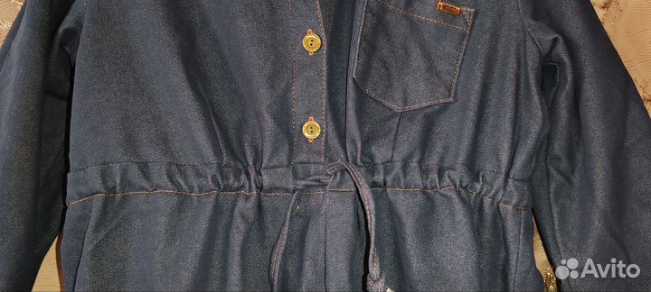 Платье джинсовое женское для беременных