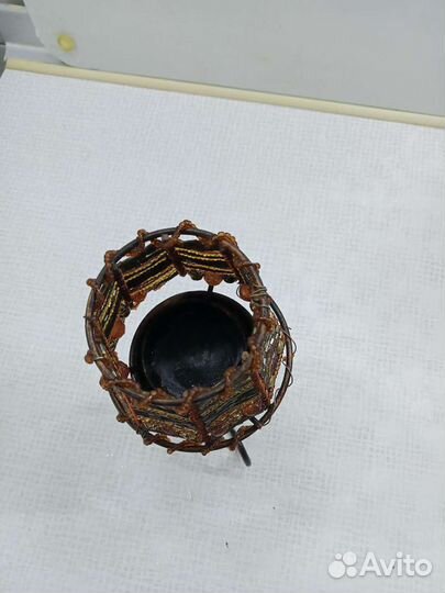 Подсвечник из бисера