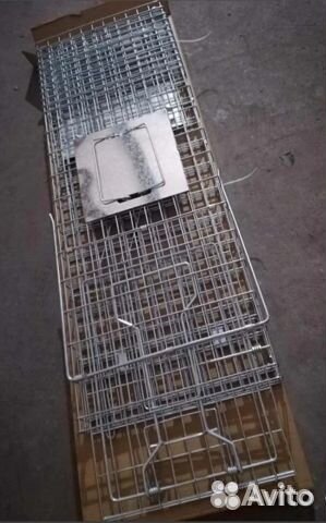 Кошколовка складная, клетка-ловушка из финляндии