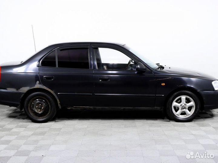 Hyundai Accent 1.5 МТ, 2008, 415 103 км