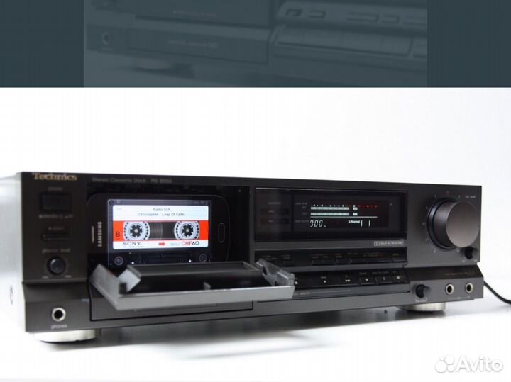 Кассетная дека technics rs b555 /2head/dd/hx pro