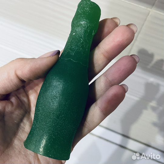 Силиконовая форма для мыла Бутылка Шампанского