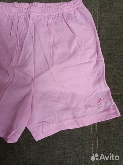 Пижама для девочки (футболка, шорты) 134/140