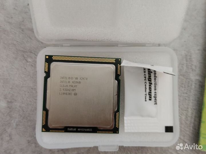 Процессор Intel Xeon X3470 на 1156 сокете