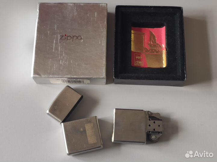 Зажигалка Zippo Stars Silver Plate 1994г