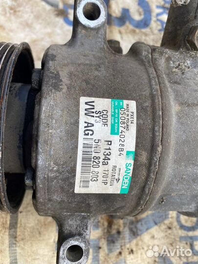 Компрессор Кондиционера Джетта 5 Гольф 5